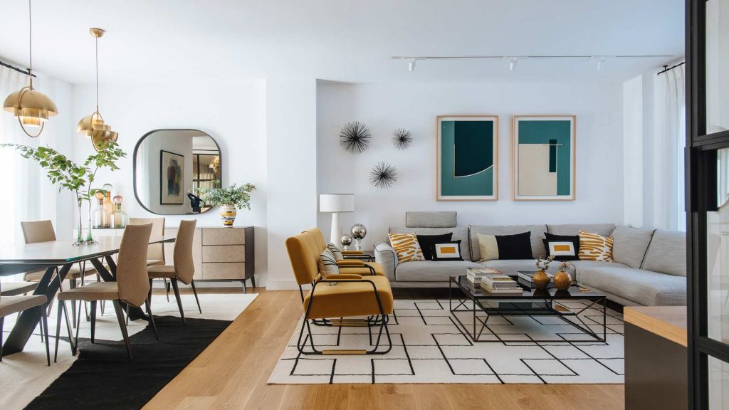 Salón comedor de Casa Barrau, diseñado por Arancha Mato Estudio | Arancha Mato Interiorismo